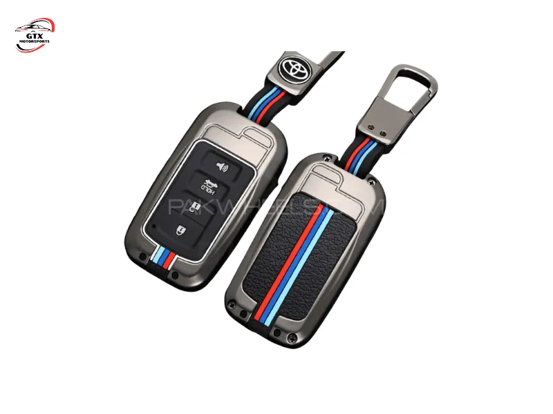 Toyota Corolla Grande 1.8 2018–2025 Zinc Alloy Metal Key Cover  Image-1