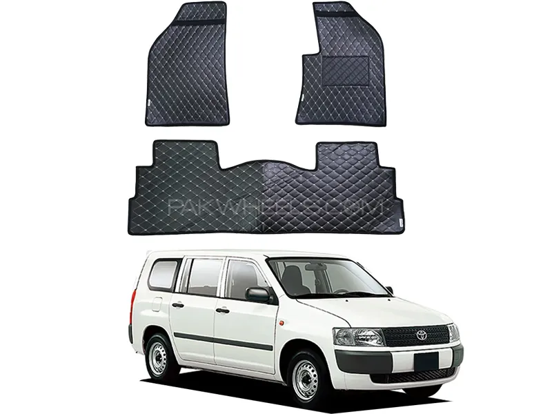Toyota Probox 7D Floor Mat ( Flat Style ) - Model 2002-2018 Image-1