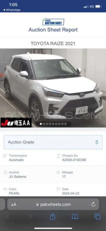 Toyota Raize 2021 for Sale in Karachi Image-1