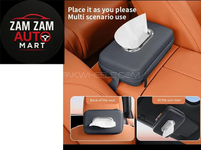 Tissue Box holder for Cars Image-1