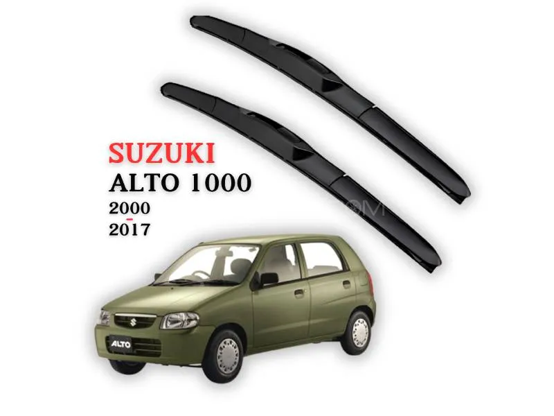 Tri-Stage Windshield Wiper Blades for Suzuki Alto 1000cc – Streak-Free Wipe | Silent Operation | All Image-1