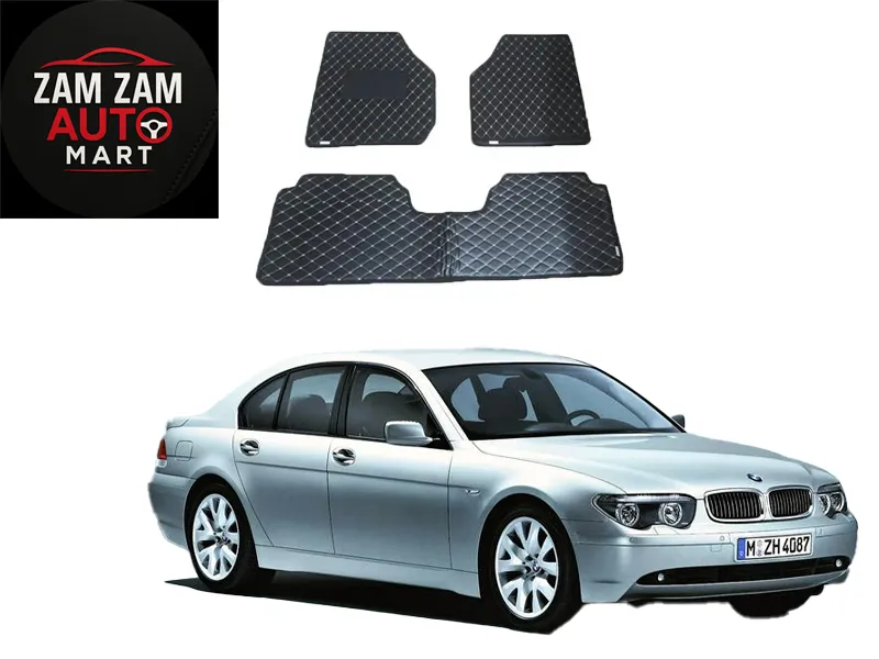 BMW 7 Series Floor Mat  Model 2002-2009 Image-1