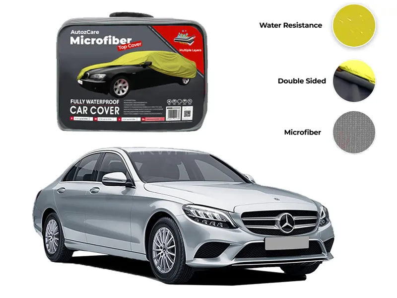  Mercedes C200 Microfiber Car Top Cover - Model 2015-2021 Image-1