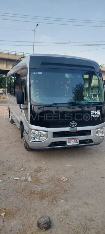 Toyota Coaster 2019 for Sale in Lahore Image-1