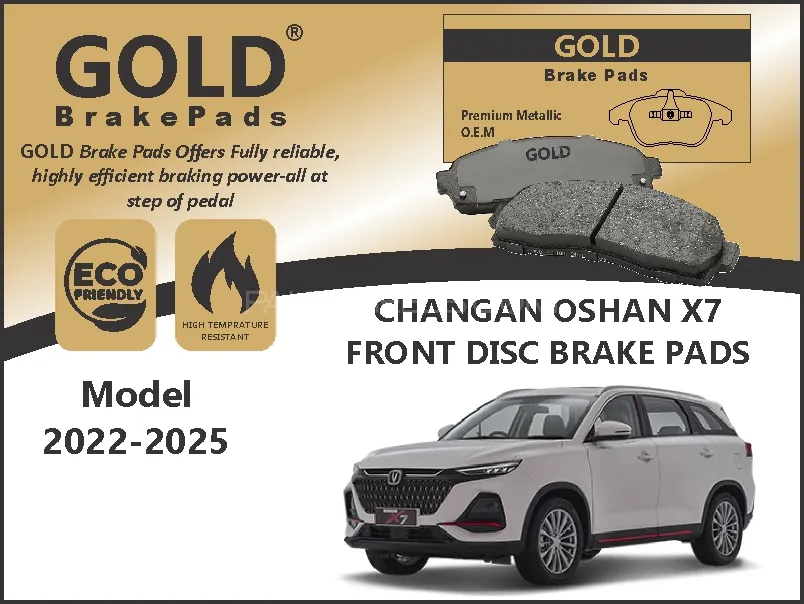 Changan Oshan X7 Front Premium Disc Brake Pads  Image-1