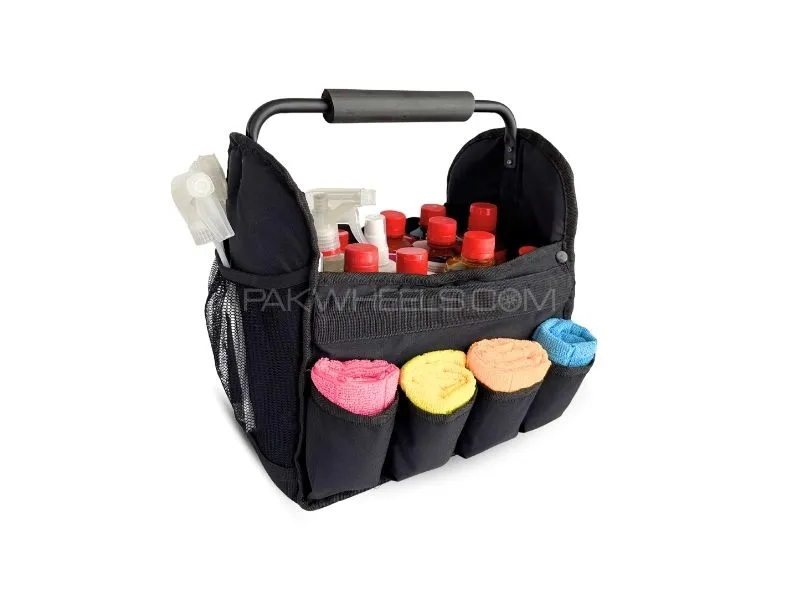 Qoolish Car Caddy - Car Cleaning and Detailing Essential Image-1