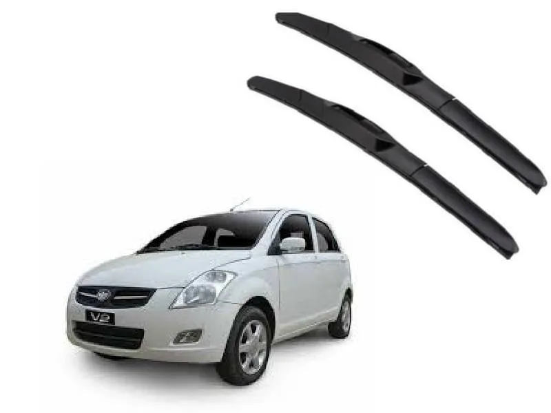 FAW V2 Windshield Wiper Blades – OEM Fit | Streak-Free Performance | Graphite Rubber | All-Weather D Image-1