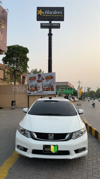 Honda Civic 2015 for Sale in Peshawar Image-1