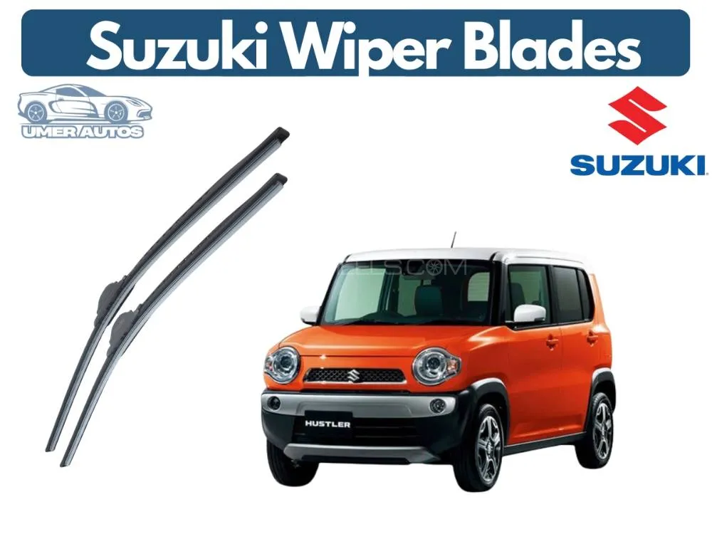 Soft Rubber Wiper Blade for Suzuki Hustler (2014–2022) | Quiet, Durable & All‑Weather Image-1