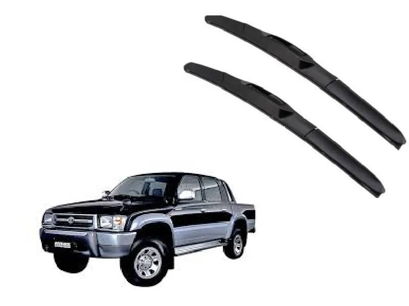 Toyota Hilux 1997–2004 Windshield Wiper Blades – OEM Fit | Streak-Free Performance | Graphite Rubber Image-1