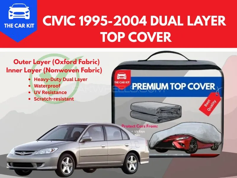 Honda Civic 1995-2004 Dual Layer Ultra Top Cover - Top Grade Quality Image-1