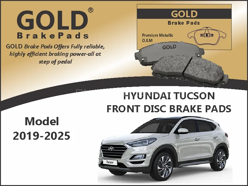 HyundaiTucson Front Premium DIsc Brake Pads  Image-1