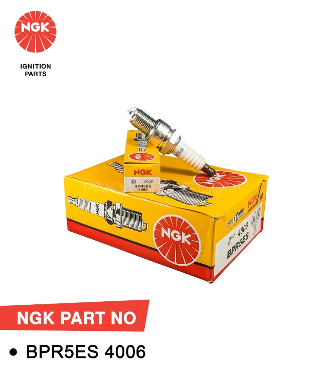 NGK Spark Plug for Suzuki Ravi Euro 800cc 2013-ON (BPR5ES) (Japan -Single Pc) Image-1