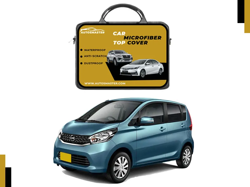 Nissan Dayz - Model 2013-2019 Microfiber Car Top Cover Image-1