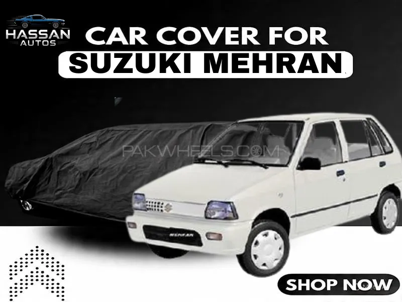 Suzuki Mehran Top Cover – Waterproof & Dustproof Parachute Fabric Image-1