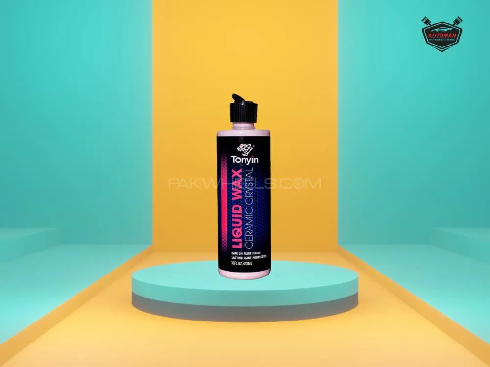 Tonyin Ceramic Crystal Liquid Wax 473ml – High Gloss Protection for All Paint Surfaces Image-1