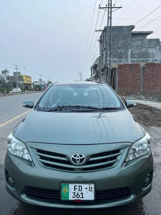 Toyota Corolla 2012 for Sale in Faisalabad Image-1
