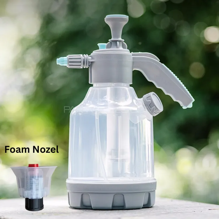 3 L Foam Sprayer Foam Car Wash  Spray Bottle High Pressure Sprayer Manual Air Pressure Water Bottle Image-1