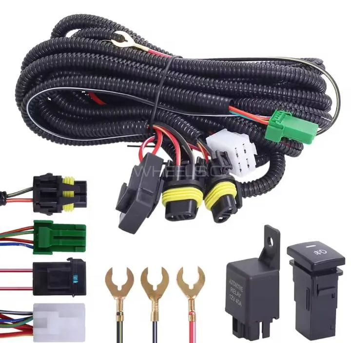 LED Wire Relay For Toyota Accessories Car Fog Light Socket W Image-1