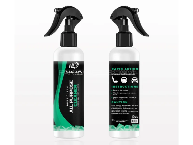 Harlays All Purpose Cleaner- Car Interior & Exterior Cleaner | APC 400ml | Pack of 1 Image-1