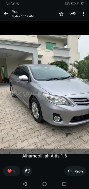 Toyota Corolla 2012 for Sale in Islamabad Image-1