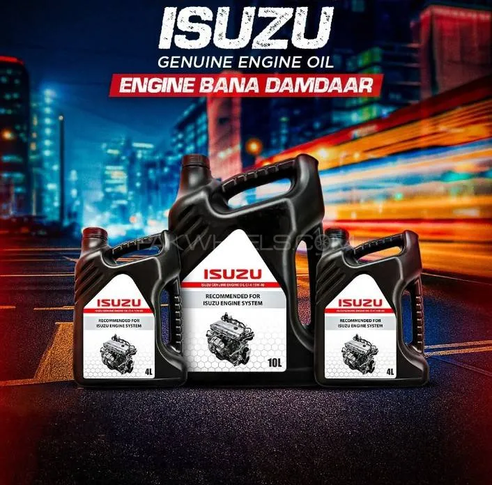 ISUZU GENUINE OIL 4 Liters 15w 40 Image-1