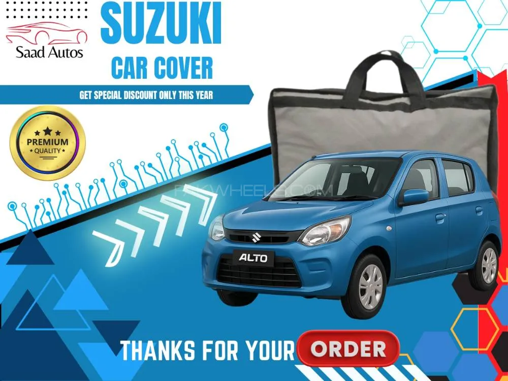 Suzuki Alto 2019–2025 Top Cover | Grey | Anti-Scratch | Double Layer | Water Proof Image-1