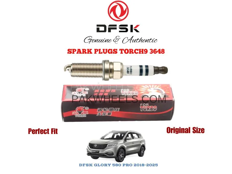 DFSK GLORY 580 PRO SPARK PLUGS 4 PIECES Image-1