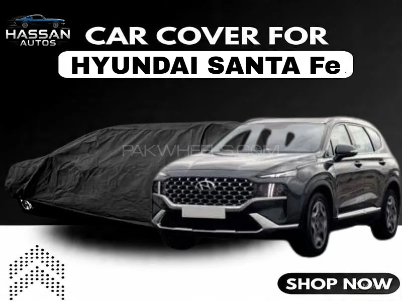 Hyundai Santa Fe Top Cover – Premium Microfiber, Waterproof & Anti-Scratch Protection Image-1