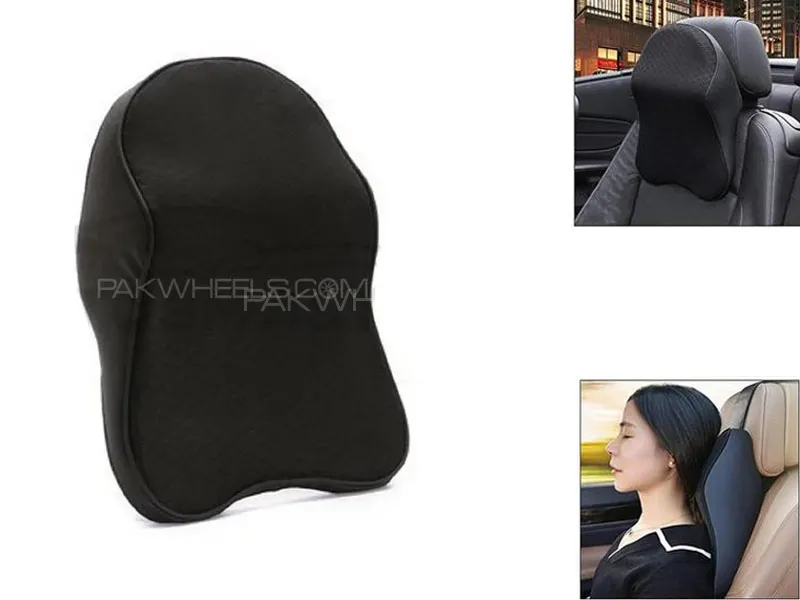  Universal Car Neck Rest Headrest Pillow Cushion Image-1
