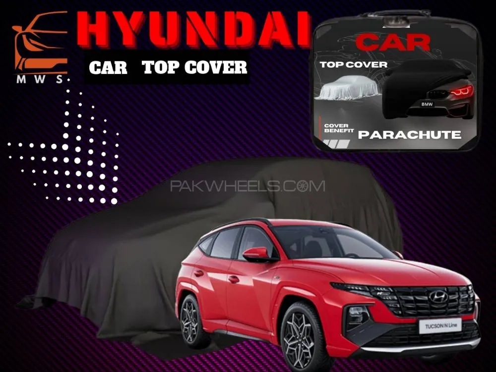 Hyundai Tucson Top Cover | Single Layer | Waterproof Parachute | Premium Protection Image-1