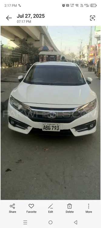 Honda Civic 2020 for Sale in Peshawar Image-1