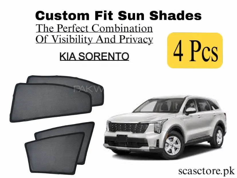 Kia Sorento Sun Shades for Heat and UV Protection Image-1