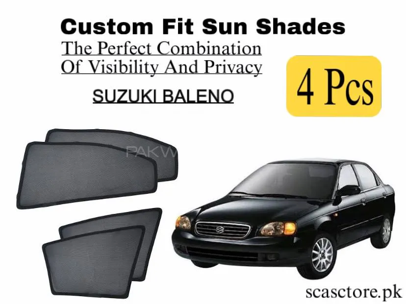 Suzuki Baleno Sun Shades for Heat and UV Protection Image-1