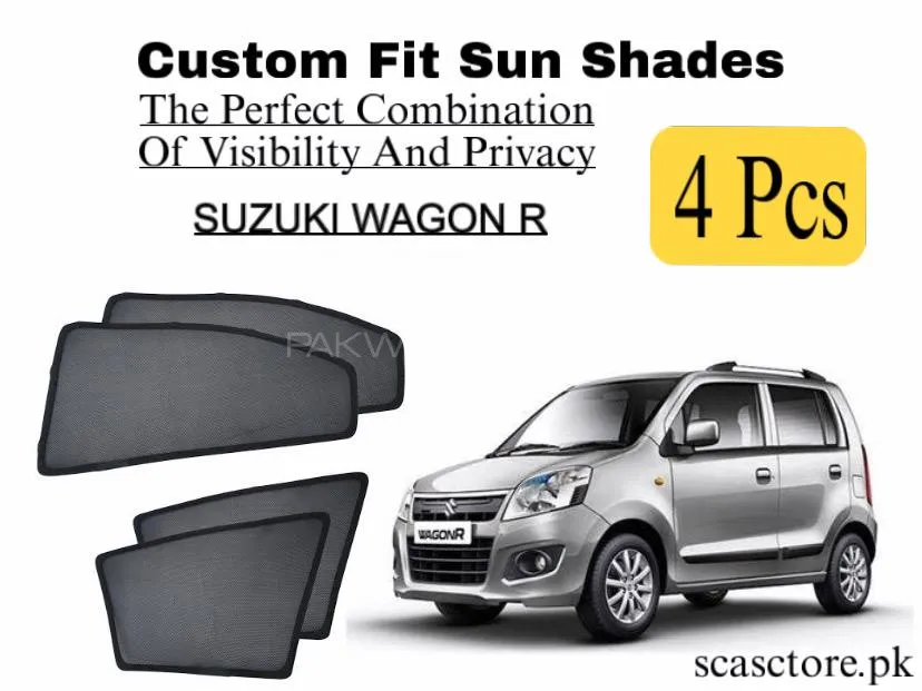 Suzuki Wagon R Sun Shades for Heat and UV Protection Image-1