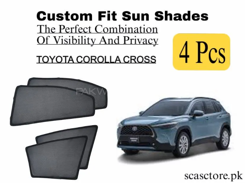 Toyota Corolla Cross Sun Shades for Heat and UV Protection Image-1