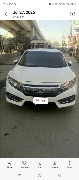 ہونڈا سوک 2020 for Sale in پشاور Image-1