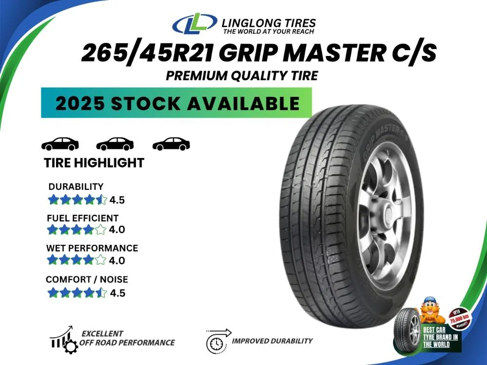 Ling Long Tyre 265/45R21 GRIP MASTER Image-1
