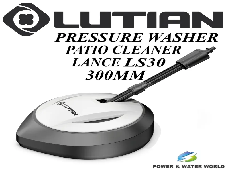 LUTIAN - LS30 Patio Brush - Solar Panels / Floor Cleaner Attachment  Lance for Pressure Washer Image-1