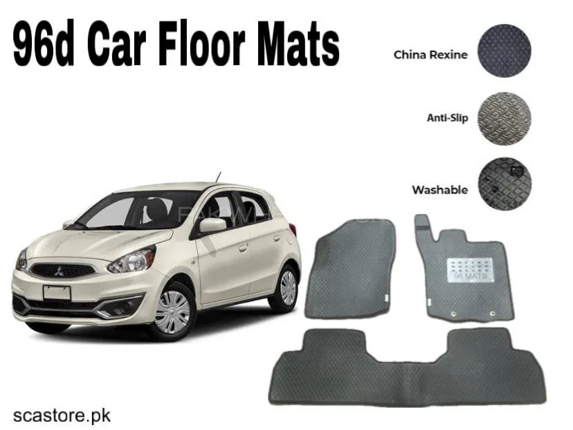 Mitsubishi Miragej 96 Car Floor Mats – Premium Leatherite Mats for Ultimate Protection & Luxury Image-1