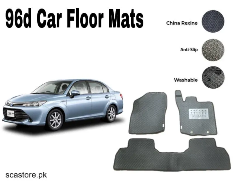 Toyota Axio 96 Car Floor Mats – Premium Leatherite Mats for Ultimate Protection & Luxury Image-1