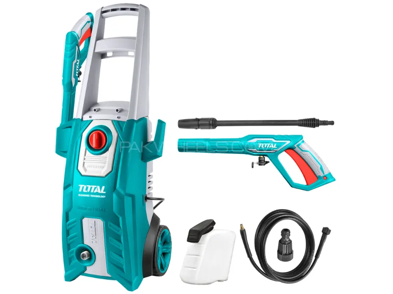 TOTAL High-Pressure Washer 2000W / 160 Bar – Brush Motor (TGT11376) Image-1