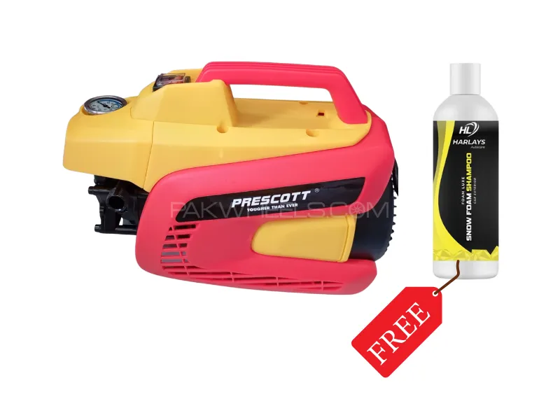 Prescott Solar Design High pressure Washer | Free Shampoo| 3000RPM Speed | 30ft Hydraulic pipe2 Image-1