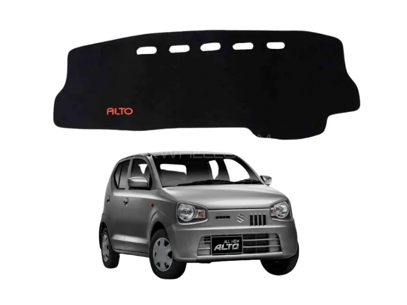 Velvet Dashboard Mat for Suzuki Alto 2019-2025 Image-1