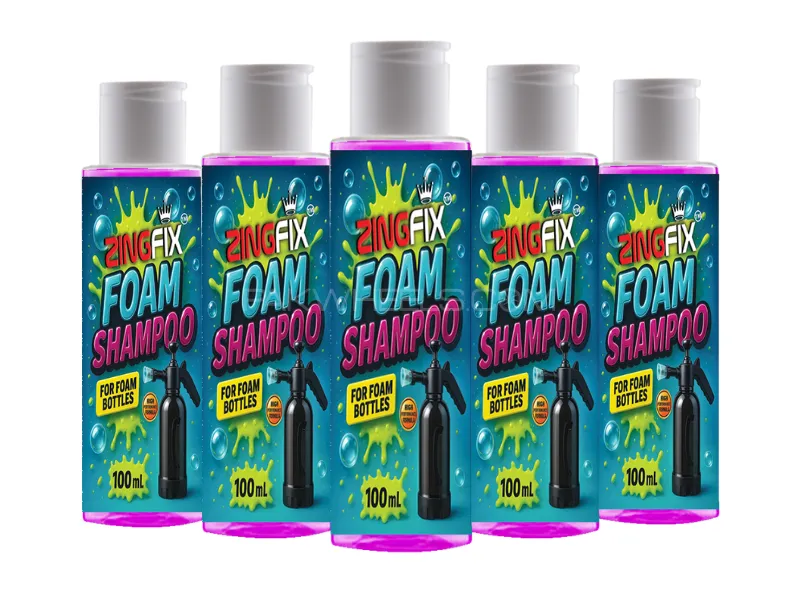 Foam Car Wash Shampoo for Foam Bottles – 100ml (Pack of 5) Image-1