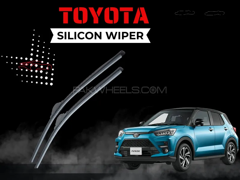 Toyota Raize 2019–2025 | Silicon Soft Wiper Blade Set | Premium All-Weather Quality Image-1