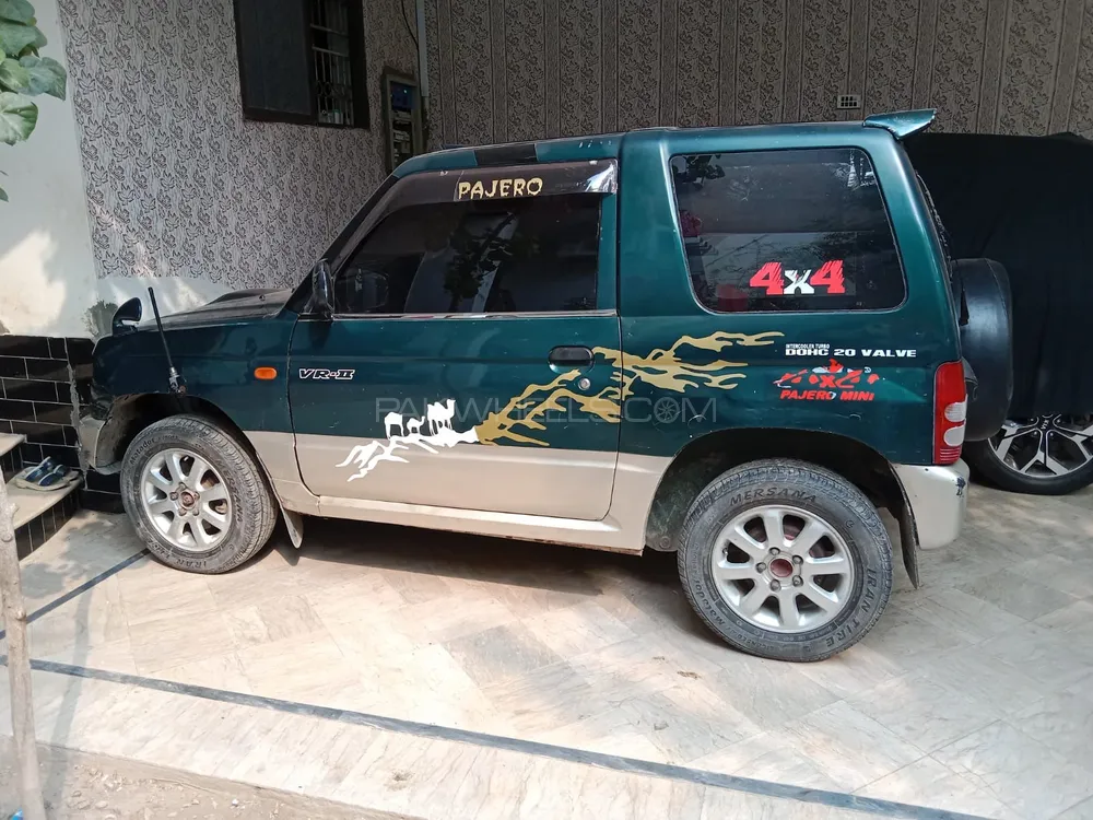 Mitsubishi Pajero Mini 1995 for Sale in Faisalabad Image-1