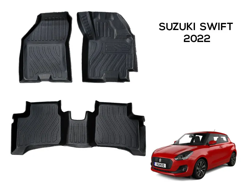 TP Full Fitting Car Mat For Suzuki Swift– All-Weather Custom Fit Protection Image-1