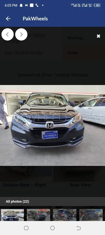 Honda Vezel 2014 for Sale in Islamabad Image-1