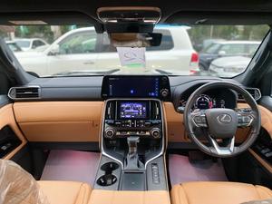 Lexus Lx 600 v6 twin turbo 
Model: 2022
Mileage: 7,700 km
Unregistered 
Fresh Import 2025 

Luxury variant:
*Finger print start button 
*Color heads up display
*Okudake (Wireless) charger 
*Back auto door 
*Rear view camera
*Under view camera 
*Rear entertainment 
*Mark levinson 3D sound system 
*Front & rear ventilated seats 
*Heating/Cooling seats
*Sunroof
*Radar
*7 seater

Calling and Visiting Hours

Monday to Saturday

11:00 AM to 7:00 PM